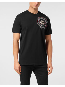 PHILIPP PLEIN PHILIPP PLEIN Tričko 23507 Čierna Regular Fit