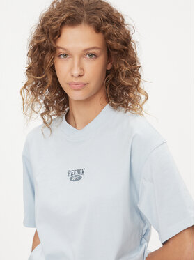 Reebok T-shirt Classics IL4643 Svijetloplava Relaxed Fit