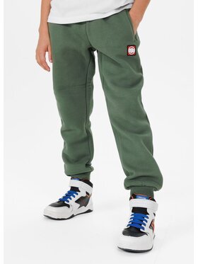 PITBULL PITBULL Spodnie dresowe Spodnie Zielony Regular Fit