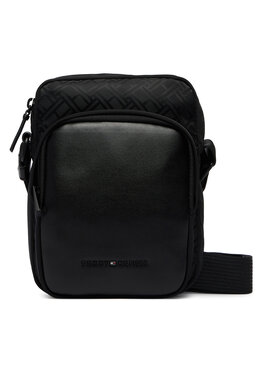 Tommy Hilfiger Tommy Hilfiger Válltáska Th Nylon Jaquard Mini Reporter AM0AM14412 Fekete