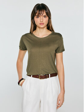 BIG STAR BIG STAR T-Shirt OTRIA Zielony Comfort Fit