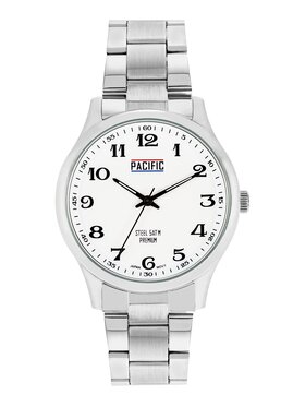 Pacific Pacific Zegarek PC00384 Srebrny
