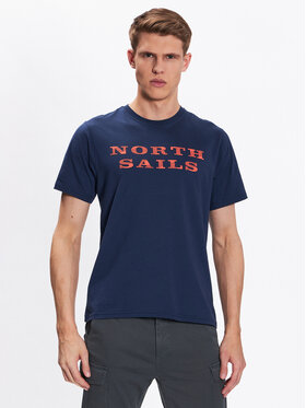 North Sails North Sails T-shirt Graphic 692838 Blu scuro Regular Fit