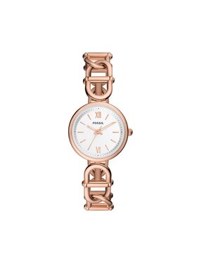 Fossil Fossil Hodinky Carlie Signature Chain ES5273 Zlatá