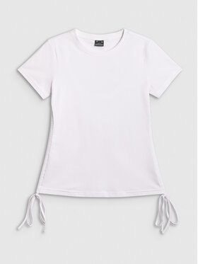 4F 4F T-Shirt ESSENTIAL 3 Biały Slim Fit