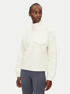 Athlecia Athlecia Суитшърт Florrie W Sherpa Half zip EA243308 Бежов Regular Fit