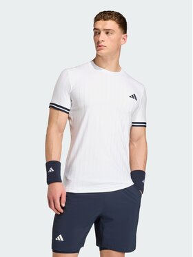 adidas adidas Koszulka techniczna 161708 Biały Slim Fit