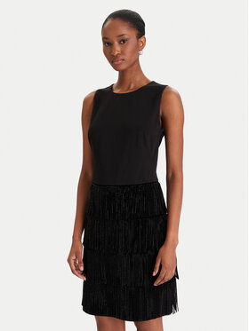 DKNY DKNY Sukienka koktajlowa DD5I1B50 Czarny Slim Fit