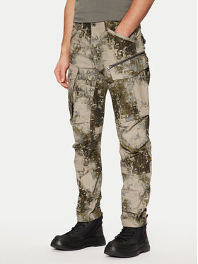 G-Star Raw G-Star Raw Штани з тканини Rovic 3D D02190 G787 Хакі Tapered Fit