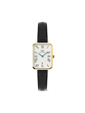 Daniel Wellington Daniel Wellington Hodinky Quadro Roman Numerals Date DW00100865 Čierna