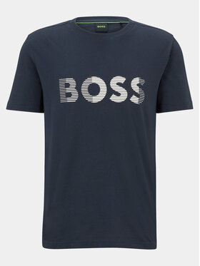 Boss T-shirt 50494106 Tamnoplava Regular Fit