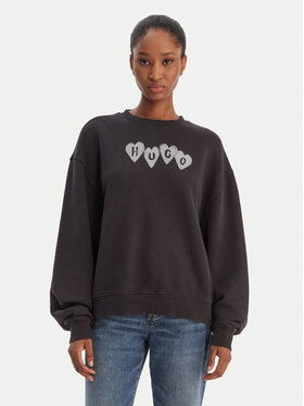 HUGO HUGO Sweatshirt Deroxina 50555824 Schwarz Regular Fit