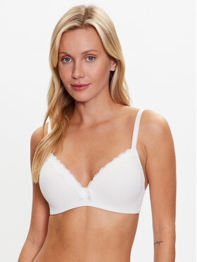 Hunkemöller Hunkemöller Сутиен без банели Lola 192192 Бял