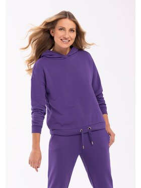 Volcano Volcano Bluza B-MORE Fioletowy Regular Fit