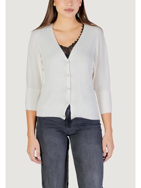 Morgan Morgan Kardigāns 251-MBATSI Écru Slim Fit