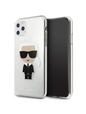 KARL LAGERFELD KARL LAGERFELD Etui na telefon Hardcase Srebrny