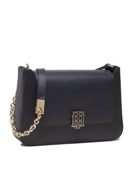 Tommy Hilfiger Tommy Hilfiger Rankinė Th Outline Shoulder Bag AW0AW11554 Tamsiai mėlyna