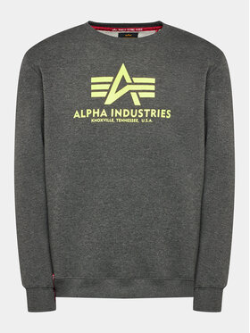 Alpha Industries Alpha Industries Sweatshirt Basic 178302 Gris Regular Fit
