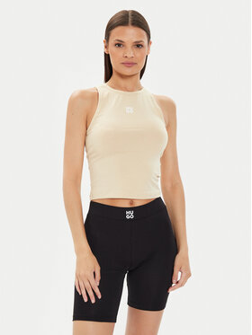 HUGO Hugo Top 50514859 Béžová Slim Fit