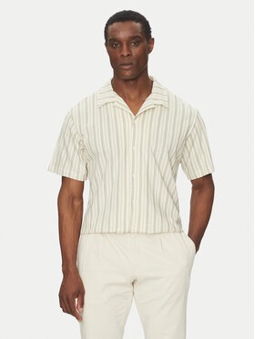 Jack&Jones Jack&Jones Marškiniai Bluleo 12275085 Smėlio Relaxed Fit