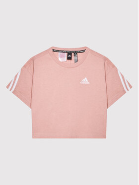 adidas adidas T-Shirt HD4358 Różowy Loose Fit