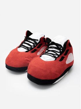 Urban Socks Urban Socks Kapcie Pluszowe jak buty Czerwone Urban Retro 36-45 Czerwony