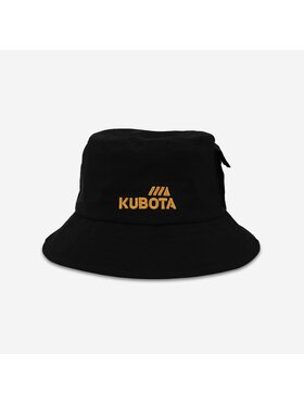 Kubota Kubota Bucket Bucket Hat z Kieszonką Czarny