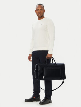 Tommy Hilfiger Tommy Hilfiger Τσάντα Σαββατοκύριακου Th Central Duffle AM0AM14739 Μαύρο