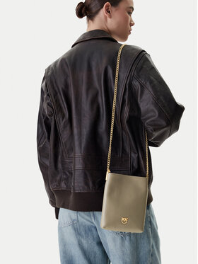 PINKO PINKO Τσάντα Flat Satchel AI 25-26 PCPL 105352 A0QO Γκρι