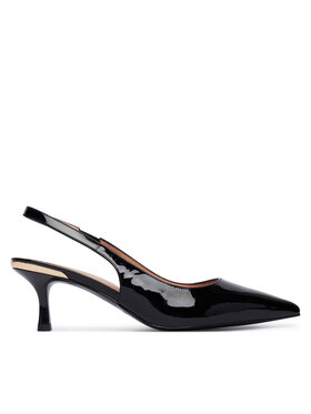 LOVE MOSCHINO LOVE MOSCHINO Čevlji z visoko peto JA10336G0PIH0000 Črna
