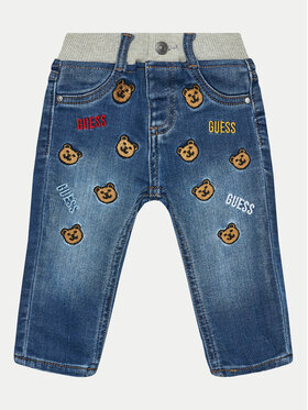 Guess Guess Jeansy N4YA02 D5FQ0 Modrá Regular Fit