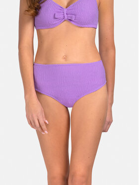 Miss Lou Miss Lou Bikini pezzo sotto D-SP2-FL Viola