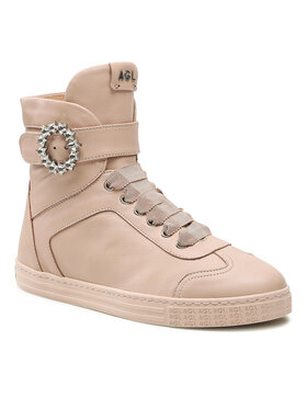 AGL AGL Сникърси Gemma High D936510PGKT018E348 Бежов