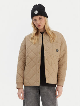Quiksilver Quiksilver Kurtka przejściowa Shining Quilted EQWJK03084 Beżowy Regular Fit