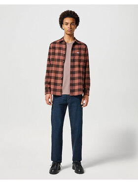 Wrangler Wrangler Camicia 1PKT SHIRT Rosso Regular Fit
