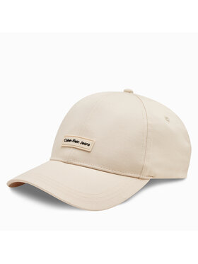 Calvin Klein Calvin Klein Czapka z daszkiem Inst Patch K60K612323 Écru