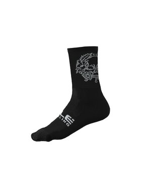 Alé Cycling Alé Cycling Skarpety unisex Skull Czarny