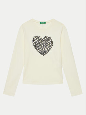 United Colors Of Benetton United Colors Of Benetton Halenka 3ATNC10L9 Écru Regular Fit