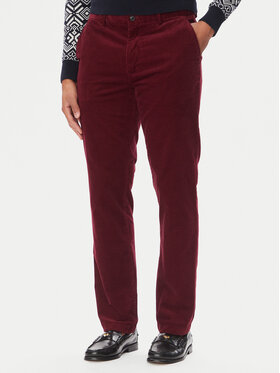 Tommy Hilfiger Tommy Hilfiger Παντελόνι chino MW0MW44822 Μπορντό Regular Fit
