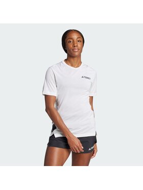 adidas adidas Koszulka techniczna 141063 Biały Regular Fit