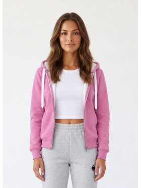 PITBULL PITBULL Bluza RUFFINA DETROIT Różowy Regular Fit