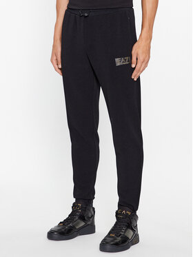 EA7 Emporio Armani EA7 Emporio Armani Долнище анцуг 6RPP70 PJG1Z 1200 Черен Regular Fit