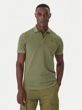 G-Star Raw G-Star Raw Polo marškinėliai Dunda D11595-D756 Žalia Slim Fit