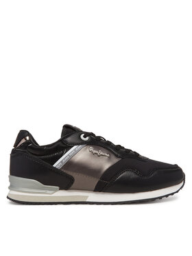 Pepe Jeans Pepe Jeans Sportcipők London Shine W PLS40046 Fekete