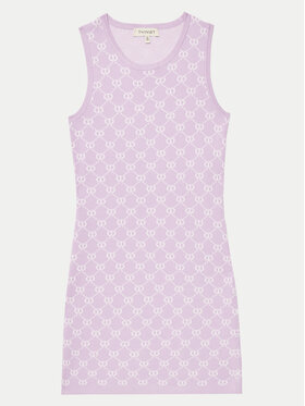 TWINSET TWINSET Rochie de zi 251GJ3QX2 Violet Slim Fit