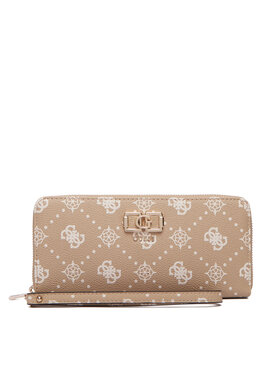 Guess Guess Portfel Emelie Logo Slg SWGP99 28146 Beżowy