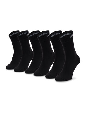 Skechers Skechers Set di 3 paia di calzini lunghi unisex SK41040 Nero