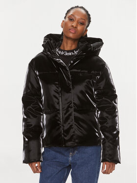 Calvin Klein Jeans Calvin Klein Jeans Pehelykabát J20J222173 Fekete Regular Fit