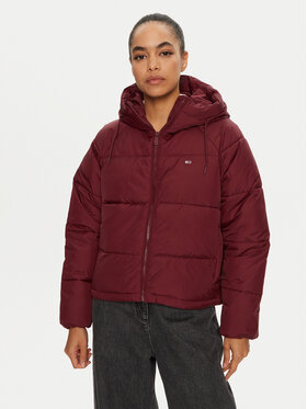 Tommy Jeans Tommy Jeans Winterjacke Vail DW0DW18841 Dunkelrot Regular Fit