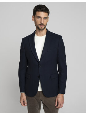 Borgio Borgio Marynarka reggello Granatowy Slim Fit